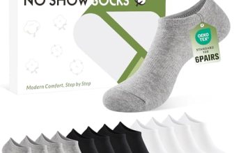 SukModen No Show Socks Women Men Non Slip Invisible Liners for Flats Breathable