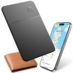 Slim Rechargeable Tracker Card for Apple Find My