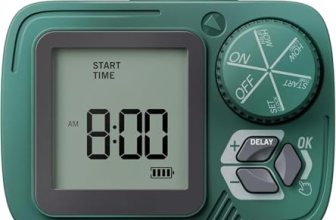 Sprinkler Timer: Programmable Hose Timer with Rain Delay/Manual/Automatic Wateri