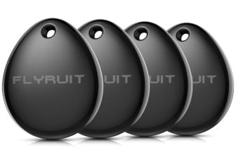 Air Tracker Tags-4 Pack for Apple Find My (iOS Only)