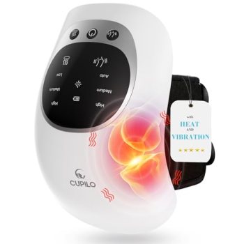 CuPiLo Knee Massager with Heat and Vibration