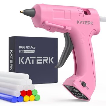 Katerk 3.7V Cordless Hot Glue Gun Kit