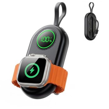 2026 Upgraded 2500mAh Portable Charger for Apple Watch