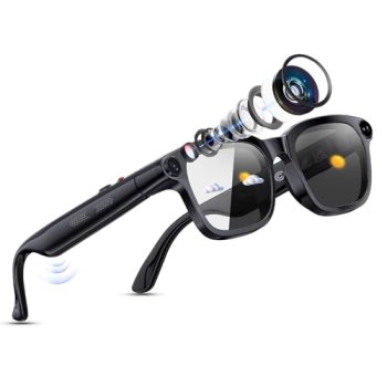 Smart Glasses with Camera and AI Voice Assistant for Men Women