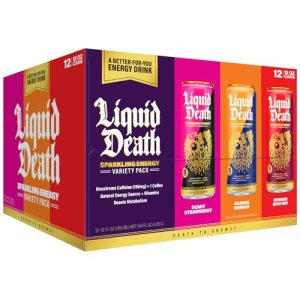 Liquid Death Sparkling Energy Variety Pack