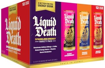 Liquid Death Sparkling Energy Variety Pack