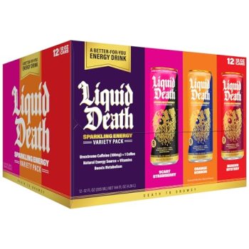 Liquid Death Sparkling Energy Variety Pack