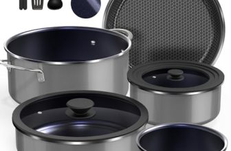 DUXANO Ceramic Pots and Pans Set Non Stick