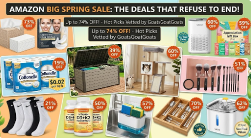 AMAZON BIG SPRING SALE: THE DEALS THAT REFUSE TO END!