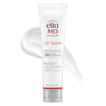 EltaMD UV Sport Sunscreen Lotion SPF 50 – Face and Body Sunscreen SPF 50