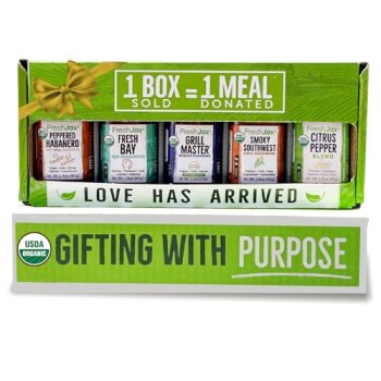 FreshJax Grill Seasoning Set with Gift Box