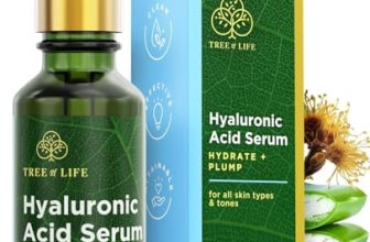 Tree of Life Hyaluronic Acid Serum For Face – Deep Hydration for Dry