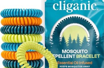 Cliganic 10 Pack Mosquito Repellent Bracelets for Adults & Kids
