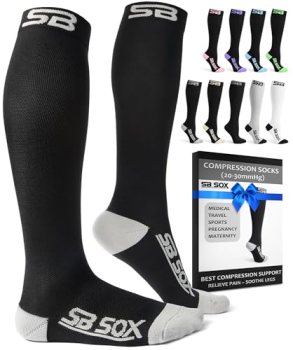 SB SOX Compression Socks for Men & Women (20-30mmHg)