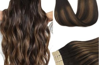 DOORES Tape in Hair Extensions Human Hair