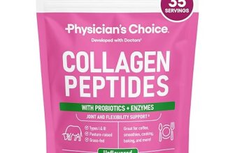 Physician’s CHOICE Collagen Peptides – Hydrolyzed Protein Powder for Hair