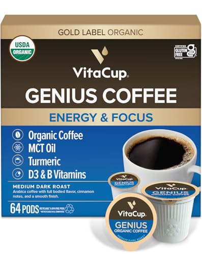 VitaCup Organic Genius Keto Coffee Pods