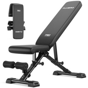FLYBIRD WB5 Weight Bench, ASTM-Certified 800LBS Adjustable Weight Bench Workout