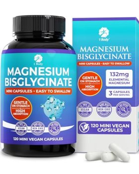1 Body Magnesium Bisglycinate Capsules