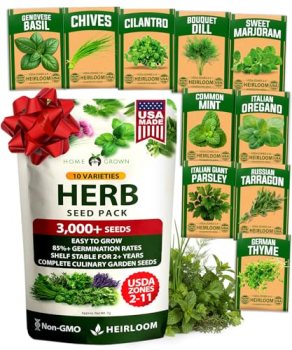 HOME GROWN 10 Herb Seeds for Planting 3