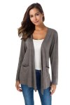 TownCat Womens Lightweight Cardigans Long Sleeve Open Front Casual Cardigan with