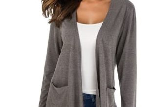 TownCat Womens Lightweight Cardigans Long Sleeve Open Front Casual Cardigan with