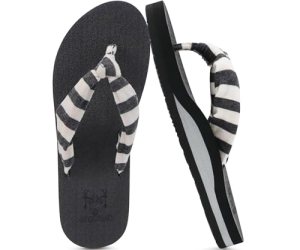 KuaiLu Flip Flops Women Arch Support Yoga Mat Comfortable Summer Beach Walking T