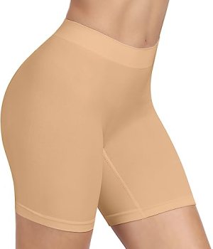 BESTENA Slip Shorts Womens Comfortable Seamless Smooth Slip Shorts for Under Dre
