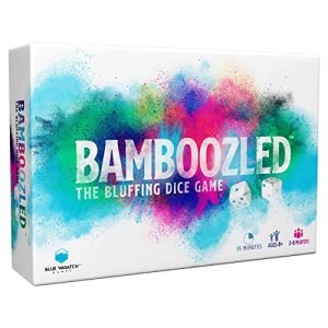 Blue Wasatch Games Bamboozled – A Hilariously Fun Bluffing Dice & Card Game