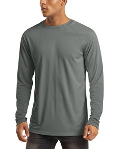 UPF 50 Shirts for Men Sun Protection Clothing Men Long Sleeve UV Protection Shir
