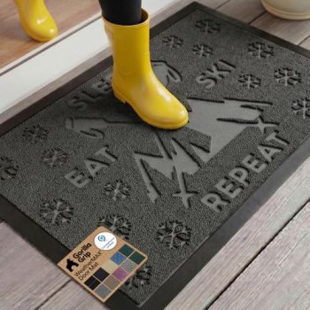 GORILLA GRIP 100% Waterproof All-Season WeatherMAX Doormat