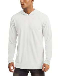 Fishing Shirts for Men Long Sleeve UPF 50+ Sun Protection Quick Dry Hooded Shirt