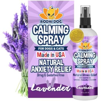 Bodhi Dog Calming Spray for Dogs & Cats – Natural Dog Anxiety Relief for Travel