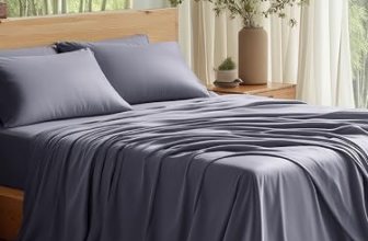 Bedsure Queen Sheet Set, Cooling Sheets for Queen Size Bed Set