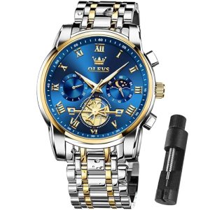 OLEVS Watch Men Original Watches for Mens Luxury Dress Business Fashion Waterpro