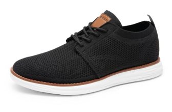 Bruno Marc Men’s KnitFlex Breeze Mesh Sneakers Oxfords Lace-Up Lightweight Casua