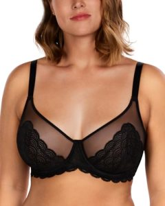 HSIA Minimizer Bras for Women Large Bust Full Coverage Lace Plus Size Bra