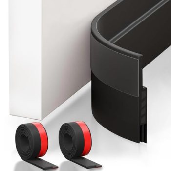 Suptikes 2 Pack Door Draft Stopper，Door Sweep for Exterior & Interior Doors