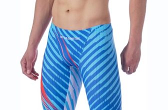 MY KILOMETRE Men’s Swimsuit Jammer Solid Swim Jammers Endurance Long Racing Trai