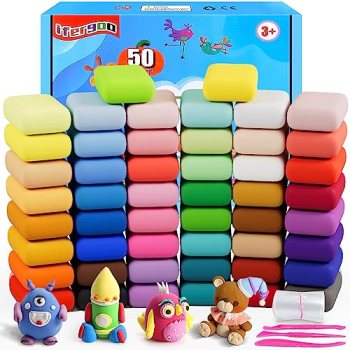 Modeling Clay – 50 Colors Air Dry Clay