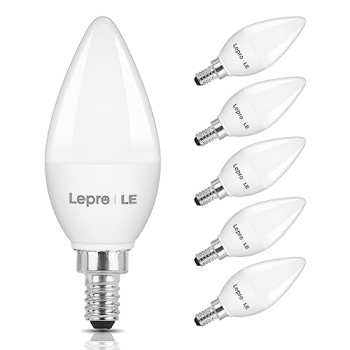 Lepro E12 LED Candelabra Light Bulbs