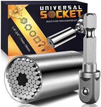 Fathers Day Dad Gifts from Daughter Son Wife Super Universal Socket Tools Gifts