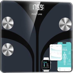 Posture Scale for Body Weight, Digital Bathroom Smart Scale