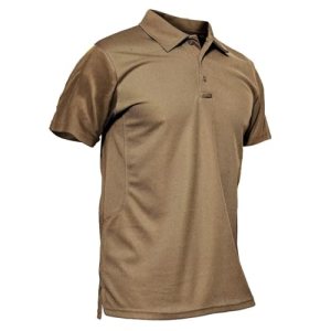MAGCOMSEN Mens Polo Shirts Short Sleeve Golf Work Casual Quick Dry Breathable Su