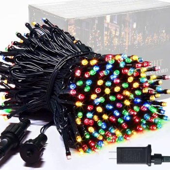 JMEXSUSS 8 Modes Christmas Tree Lights Multicolor