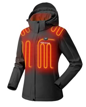 Venustas Women’s Heated Jacket with Battery Pack