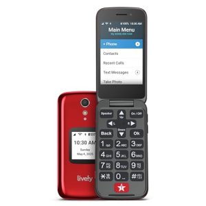 LIVELY Jitterbug Flip2 – Flip Cell Phone for Seniors