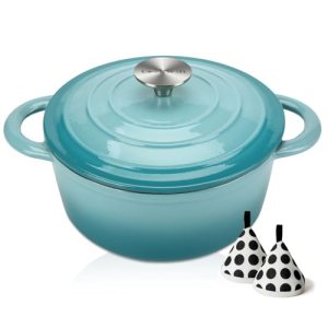 COOKWIN Enameled Cast Iron Dutch Oven
