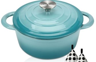 COOKWIN Enameled Cast Iron Dutch Oven