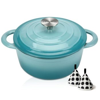 COOKWIN Enameled Cast Iron Dutch Oven